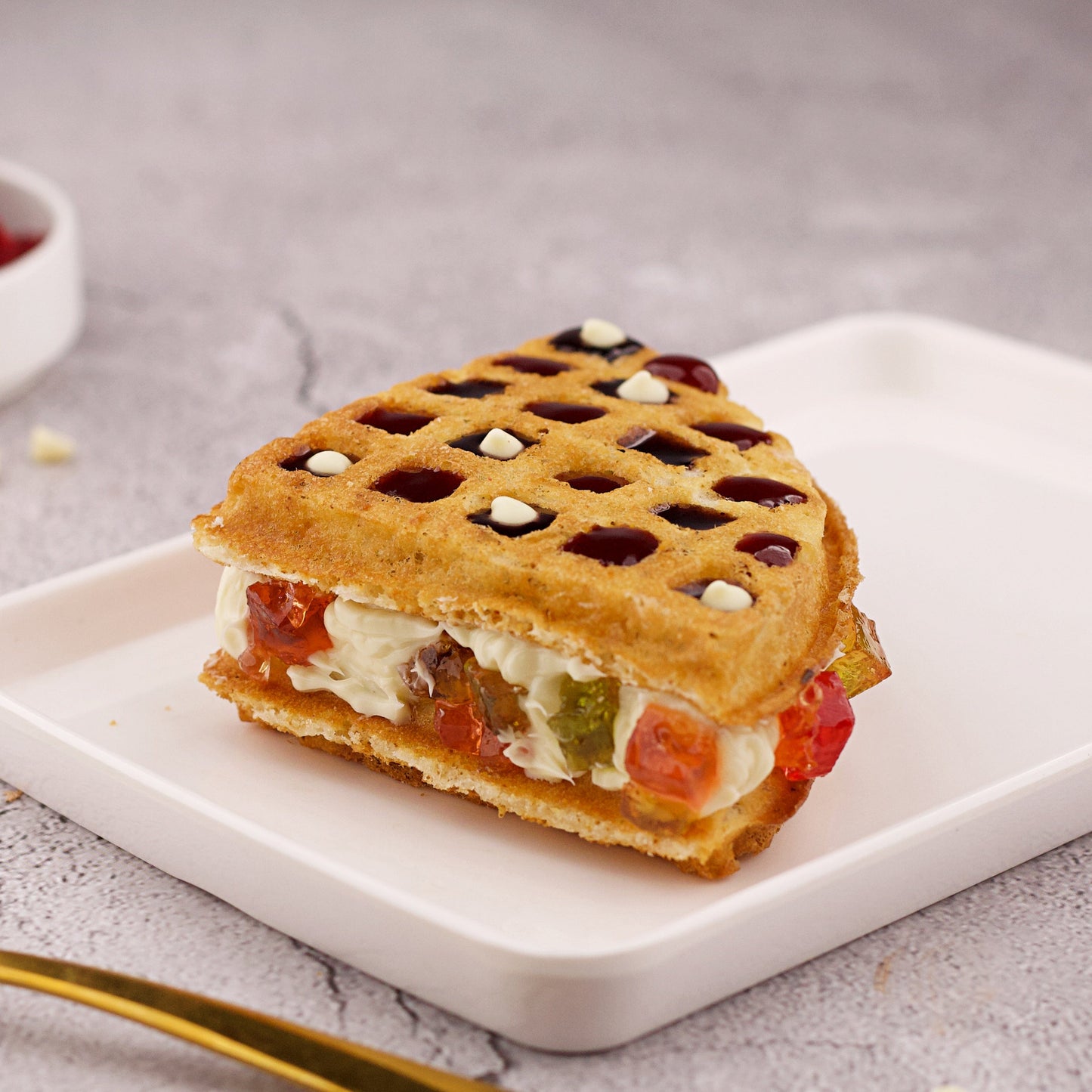 Berries & Cream Waffle – Tart, Sweet & Beautifully Balanced - Madno