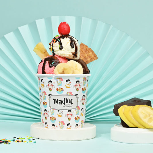 Banana Split Sundae – The Timeless Classic - Madno 
