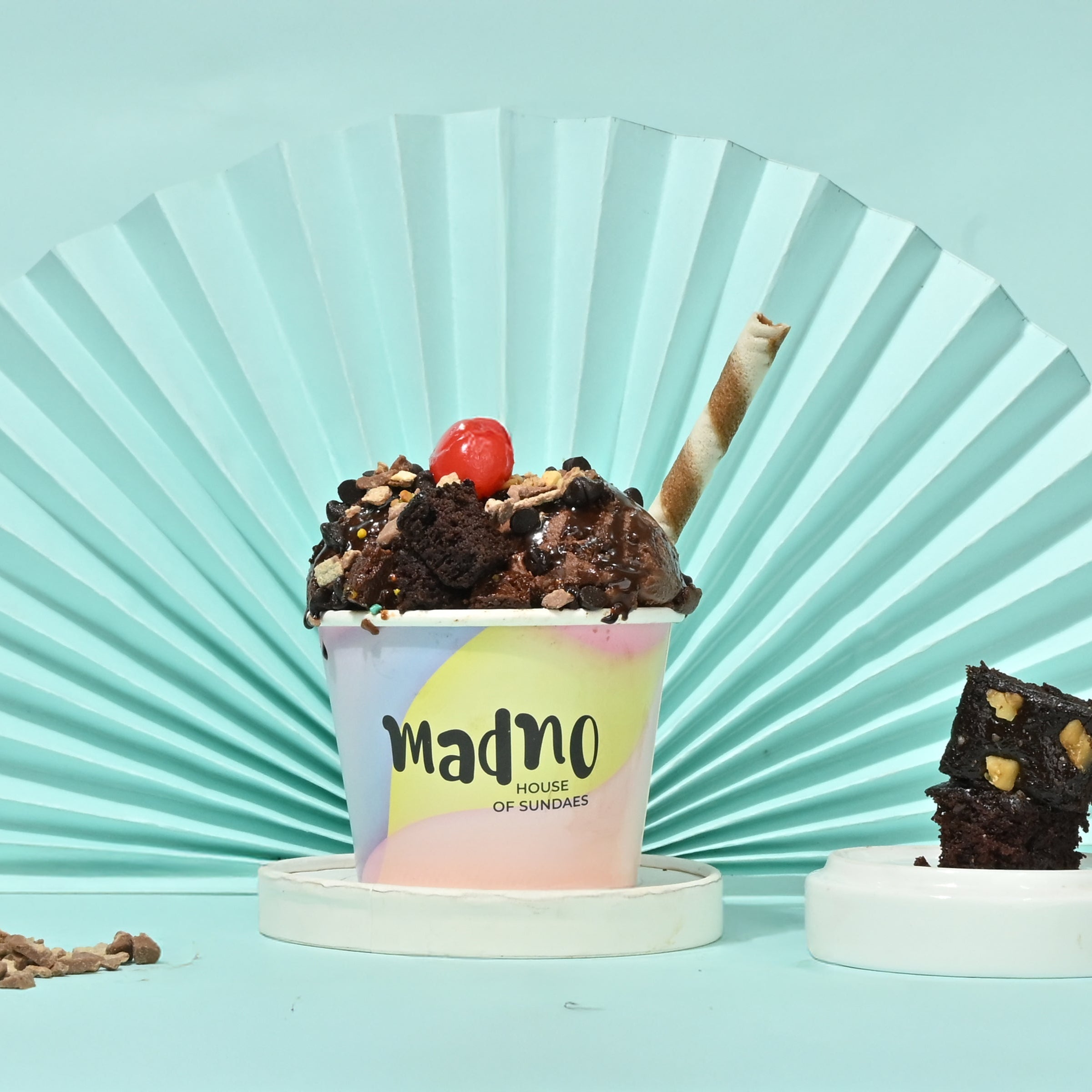 Belgian Chocolate Nuts Overload | No.1 Ice Cream Sundae – Madno