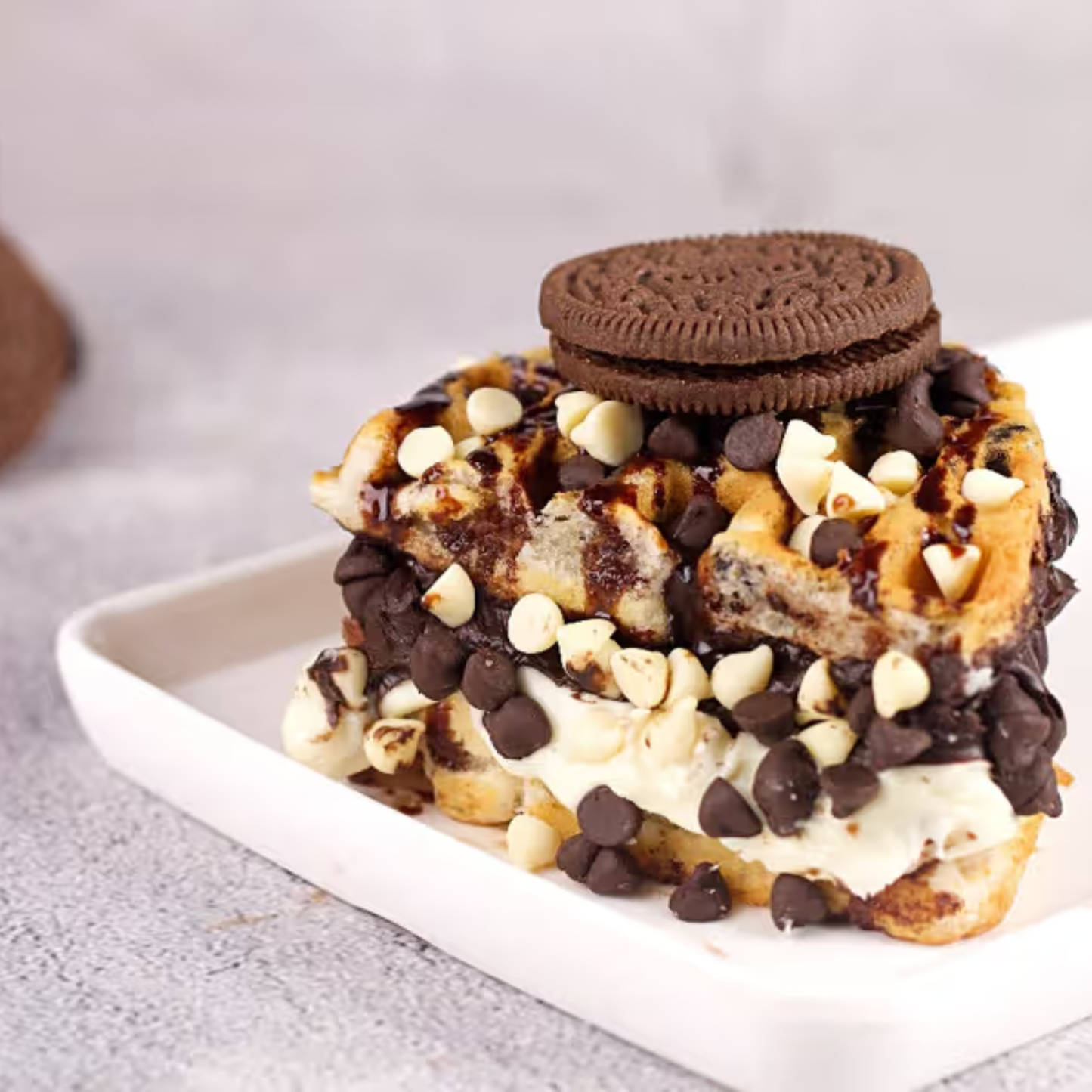 Choco Vanilla Waffle – The Best of Both Worlds - Madno 