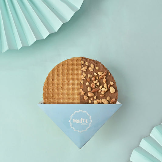 Hazelnut Toffee Stroopwafel – Smooth, Sweet, and Nutty - Madno 