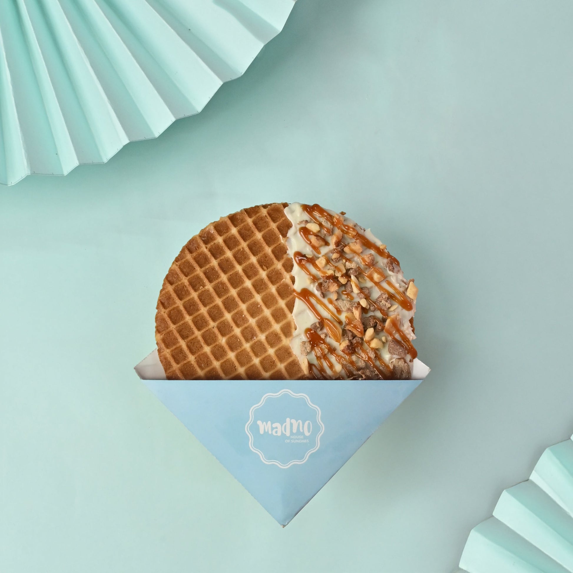Nutty Caramel Stroopwafel – Crunchy, Creamy, Irresistible - Madno 