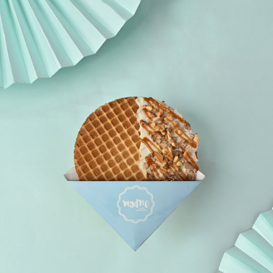 Nutty Caramel Stroopwafel – Crunchy, Creamy, Irresistible - Madno 