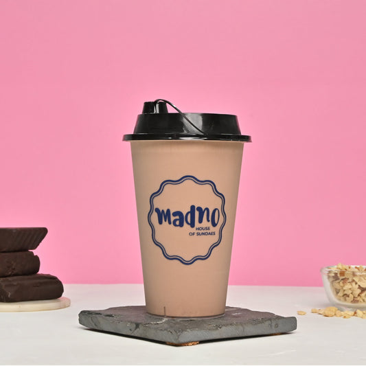 Nutty Chocolate Milkshake (Sugar Free) – No Sugar, No Compromise - Madno 