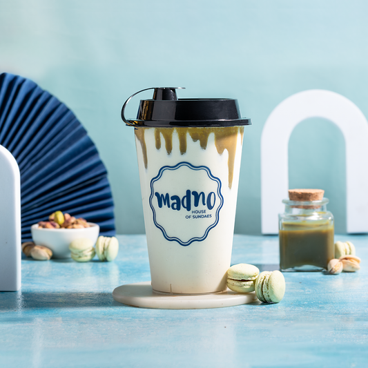 Pistachio Milkshake – Rich, Creamy & Nutty Delight - Madno 